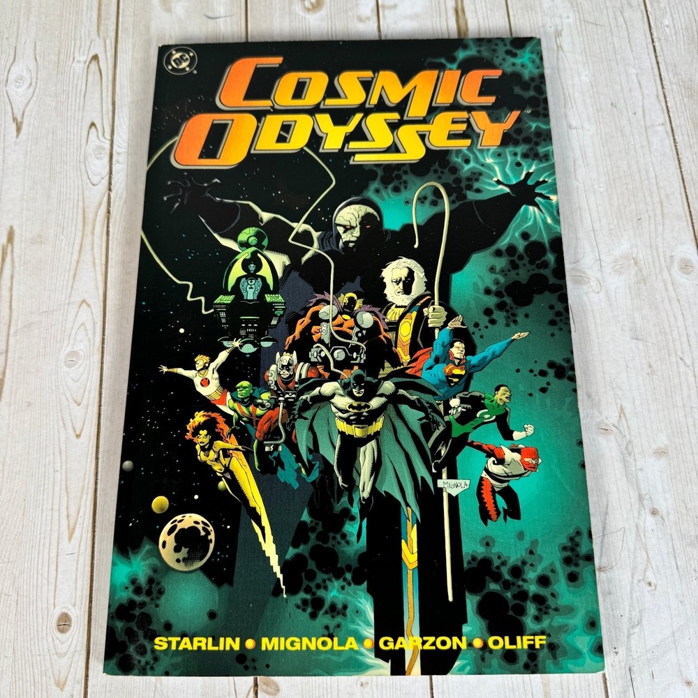 Cosmic Odyssey‎ Jim Starlin Mike Mignola 1992 First Printing DC Comics TPB